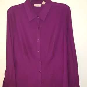Jaclyn Smith Classic Dress Shirt, XL